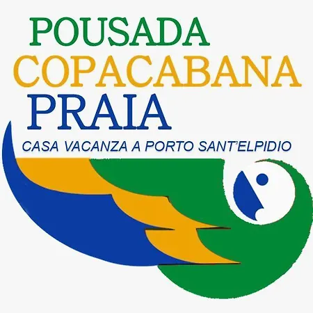 Quarto em Acomodações Particulares -pousada Copacabana Porto SantʼElpidio
